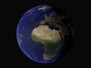 Earth Very High Quality 3D Model