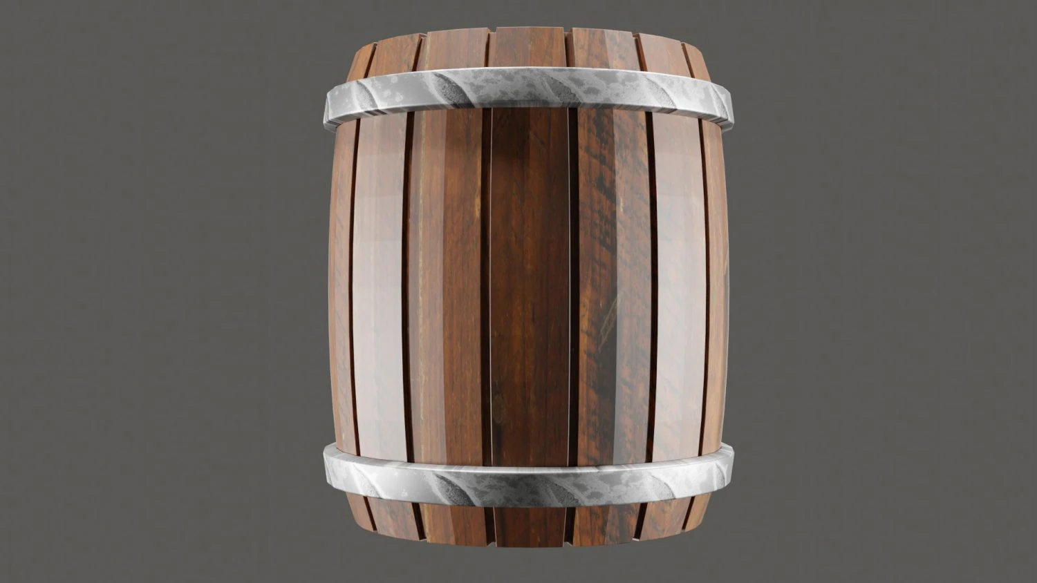 Barrel 3D Model .c4d .max .obj .3ds .fbx .stl .blend 