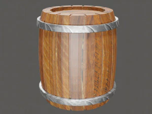 Barrel 3D Model