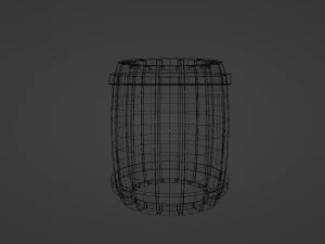 Barrel 3D Model