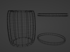 Barrel Model 3D