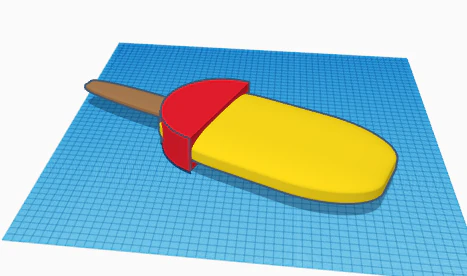 IcePop 3D Print Model .c4d .max .obj .3ds .fbx .stl .blend