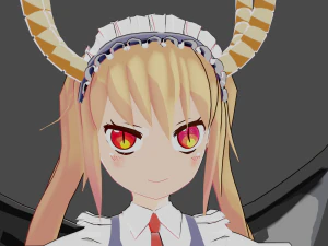 Покоївка Тору Кобаяші Аніме 3D Модель