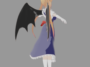 Tohru kobayashi maid Anime 3D Model