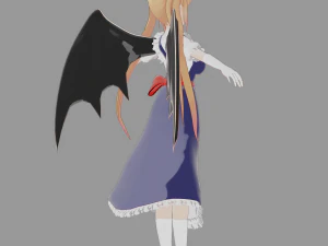 Tohru kobayashi maid Anime 3D Model