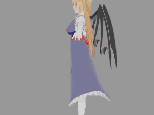 Tohru kobayashi maid Anime 3D Model