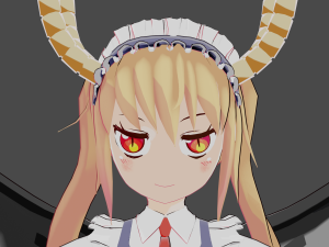 Tohru kobayashi maid Anime 3D Model