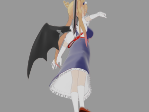 Tohru kobayashi maid Anime 3D Model