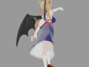 Tohru kobayashi maid Anime 3D Model