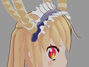 Tohru kobayashi maid Anime 3D Model