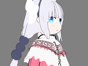 Kanna kobayashi dragon 3D Modell
