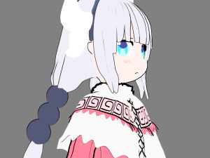 Kanna kobayashi dragon 3D Model