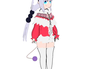Kanna kobayashi dragon 3D Model