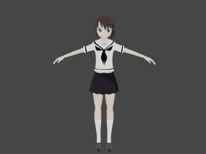 Oshiroi hana 3D Model
