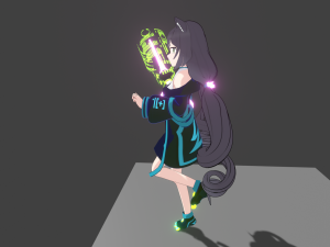 Kiruya momochi 3d anime 3D 모델
