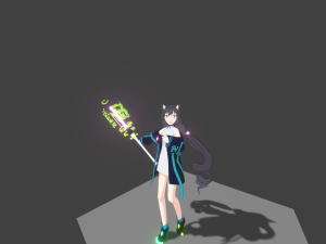 Kiruya momochi 3d anime 3D 모델