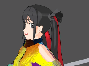 Nowa sugaya anime 3D Model