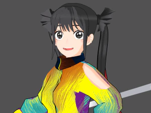 Nowa sugaya anime 3D Model