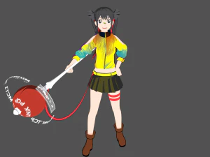 Nowa sugaya anime 3D Model