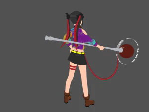 Nowa sugaya anime 3D Model