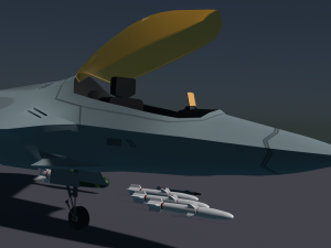 F-22 Raptor Lockheed Martin 3D Модель