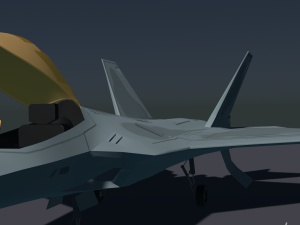 F-22 Raptor Lockheed Martin 3D Модель