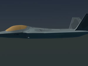 F-22 Raptor Lockheed Martin 3D Модель