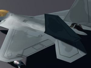 F-22 Raptor Lockheed Martin 3D Модель