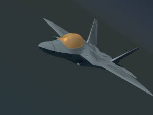 F-22 Raptor Lockheed Martin 3D Модель