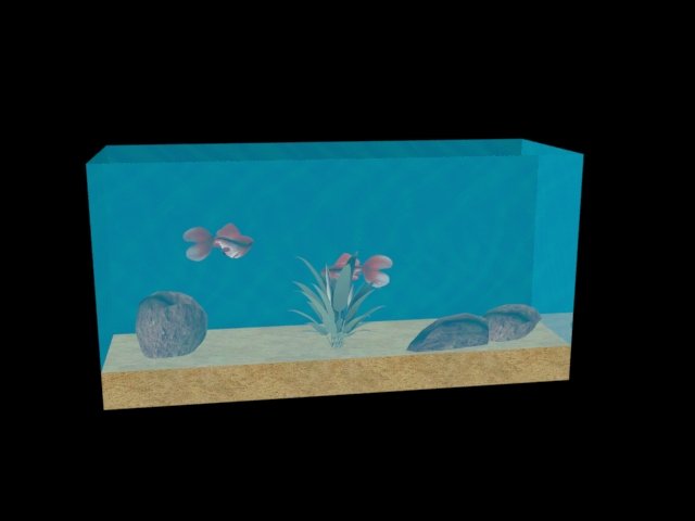 ACUARIO MODELO 1 3Dモデル .c4d .max .obj .3ds .fbx .stl .blend 