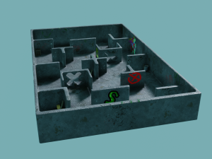 Map for 3d shooters 3D मॉडल