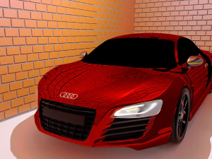 Audi R8 3D Model