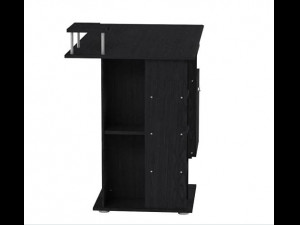 Workstation with Drawer Shelves CPU Storage Rack Home Office Furniture 3D 모델