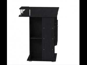 Workstation with Drawer Shelves CPU Storage Rack Home Office Furniture 3D Model