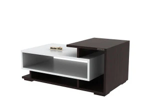 Engineered Wood Coffee Table- Centre Table-Tea Table with Shelves 3D Model