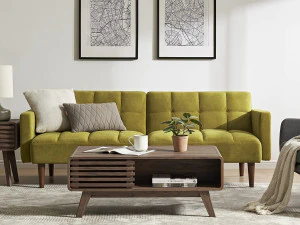 Modern Coffee Table with dual side storage 3D Model