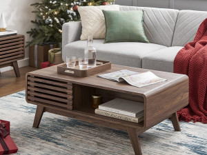 Modern Coffee Table with dual side storage 3D 模型