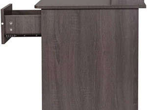 OneSpace Essential Computer Desk Hutch with Pull-Out Keyboard 3D Model