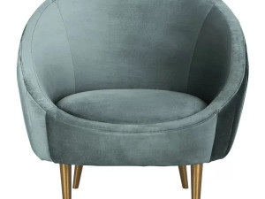 Razia Barrel Chair Living Room Furniture Modelo 3D