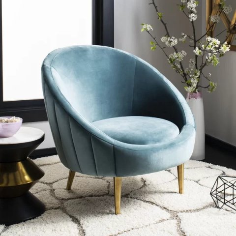 Razia Barrel Chair Living Room Furniture Modelo 3D .c4d .max .obj .3ds .fbx .stl .blend 