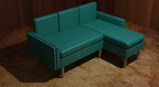 Sofa 3D 모델 .c4d .max .obj .3ds .fbx .stl .blend 