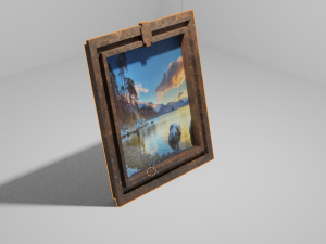 Framed picture 3D Model