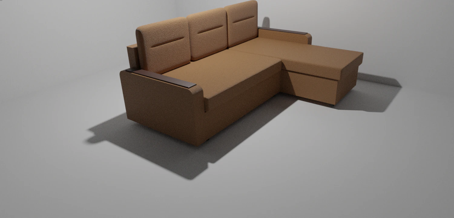 Sofa 3D Model .c4d .max .obj .3ds .fbx .stl .blend 