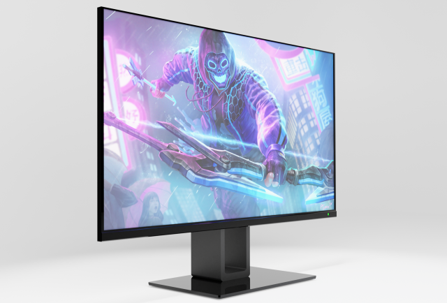 Modern monitor 3D-Modell .c4d .max .obj .3ds .fbx .stl .blend 