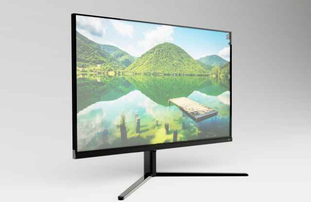 Modern monitor 3D-Modell .c4d .max .obj .3ds .fbx .stl .blend 