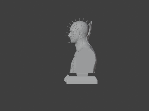PINHEAD ULTRA-DETAILED PRE-SUPPORTED BUST 3D MODEL 3Dプリントモデル