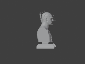 PINHEAD ULTRA-DETAILED PRE-SUPPORTED BUST 3D MODEL 3Dプリントモデル