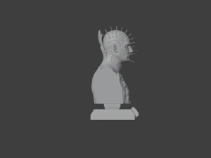 PINHEAD ULTRA-DETAILED PRE-SUPPORTED BUST 3D MODEL 3D Print Model