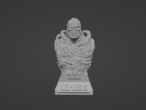 NEMESIS ULTRA-DETAILED SUPPORT-FREE BUST 3D MODEL 3D 프린트 모델