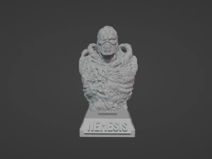 NEMESIS ULTRA-DETAILED SUPPORT-FREE BUST 3D MODEL 3D Print Model